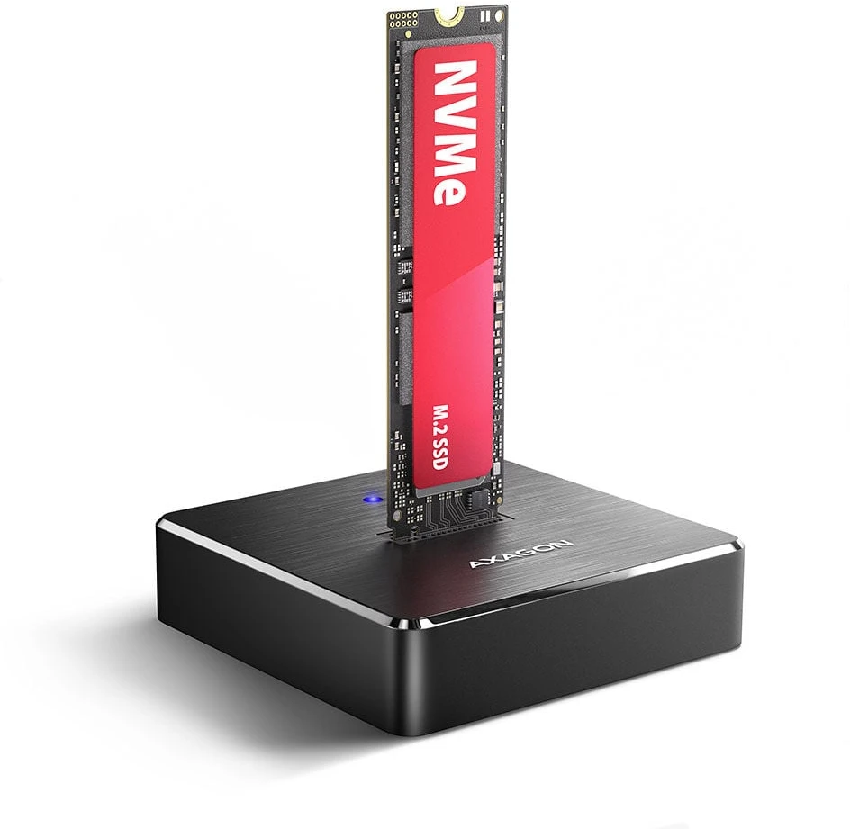 AXAGON | USB-C 10 Gbps doko stotis M.2 NVMe/SATA SSD | ADSA-M2C11