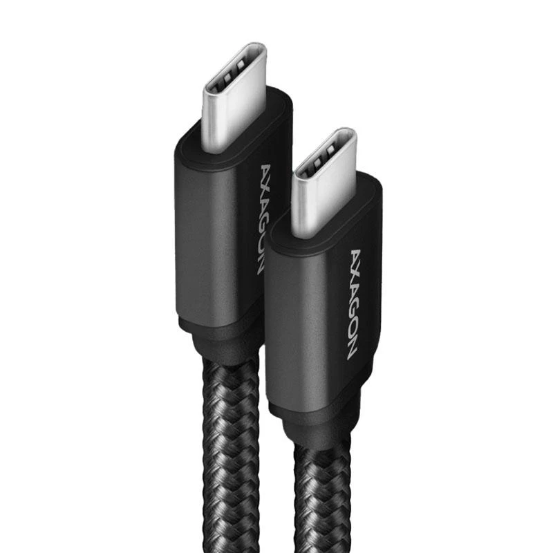 AXAGON | Duomenų ir įkrovimo laidas, 1,5 m | BUCM-CM15AB | USB C tipo į USB C tipo