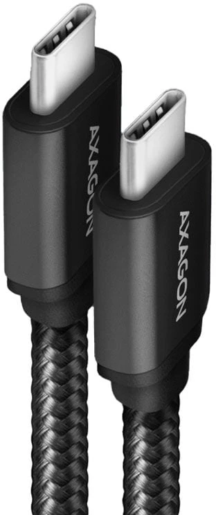 AXAGON | Duomenų ir įkrovimo laidas, 1,5 m | BUCM-CM15AB | USB C tipo į USB C tipo