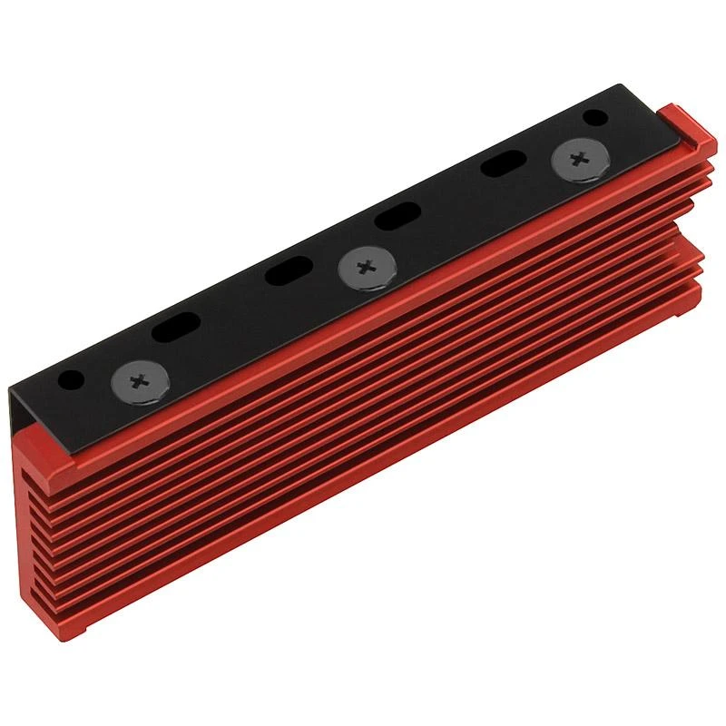 AXAGON CLR-M2 pasyvus - M.2 SSD, 80 mm SSD, ALU korpusas, silikoninės šiluminės pagalvėlės