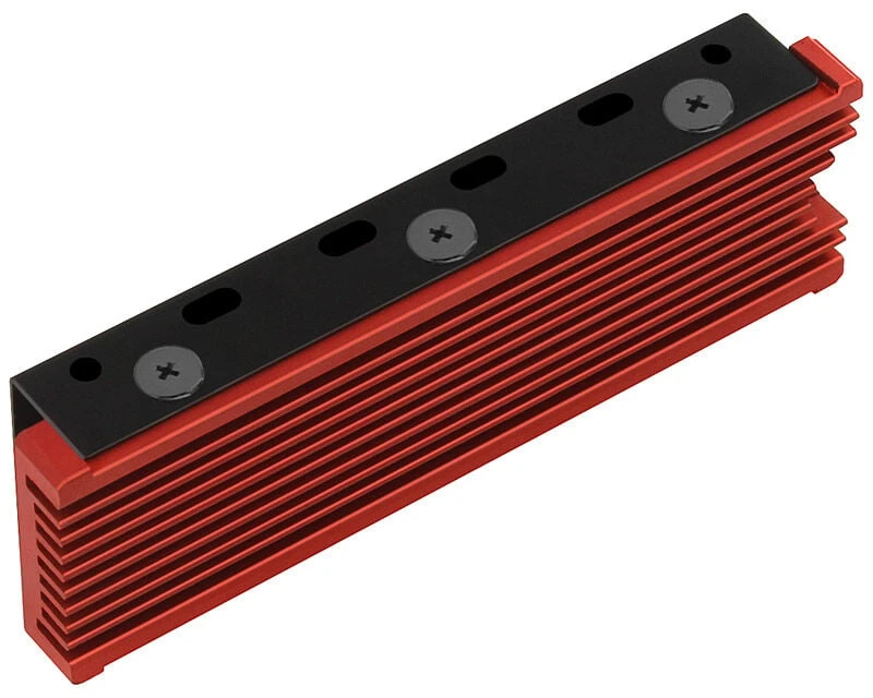 AXAGON CLR-M2 pasyvus - M.2 SSD, 80 mm SSD, ALU korpusas, silikoninės šiluminės pagalvėlės