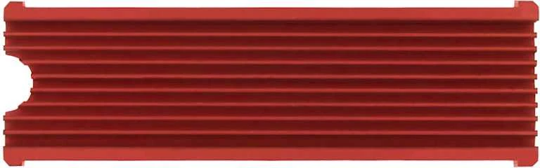 AXAGON CLR-M2 pasyvus - M.2 SSD, 80 mm SSD, ALU korpusas, silikoninės šiluminės pagalvėlės