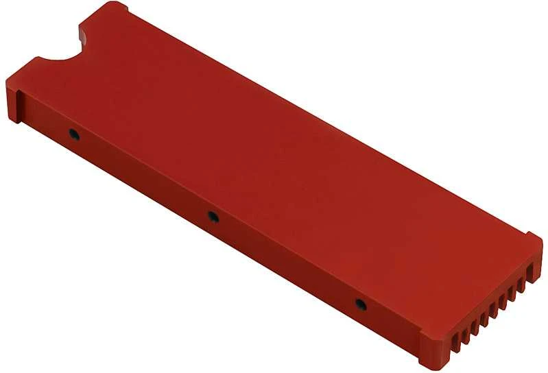 AXAGON CLR-M2 pasyvus - M.2 SSD, 80 mm SSD, ALU korpusas, silikoninės šiluminės pagalvėlės