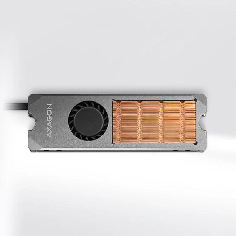 AXAGON M.2 SSD aušintuvas su aktyviu ventiliatoriumi