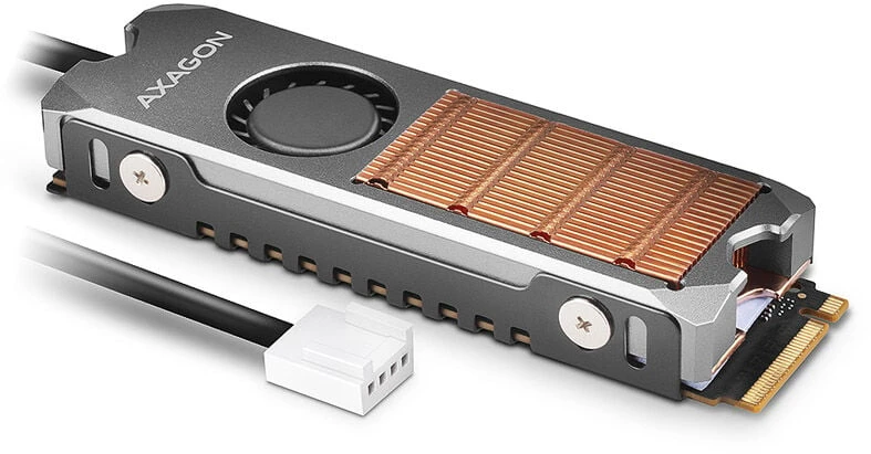 „AXAGON CLR-M2FAN“ aušintuvas M.2 2280 SSD diskui