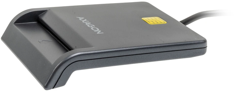 AXAGON CRE-SM3T USB išmaniųjų kortelių skaitytuvas