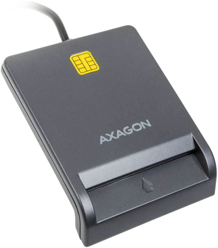AXAGON CRE-SM3T USB išmaniųjų kortelių skaitytuvas
