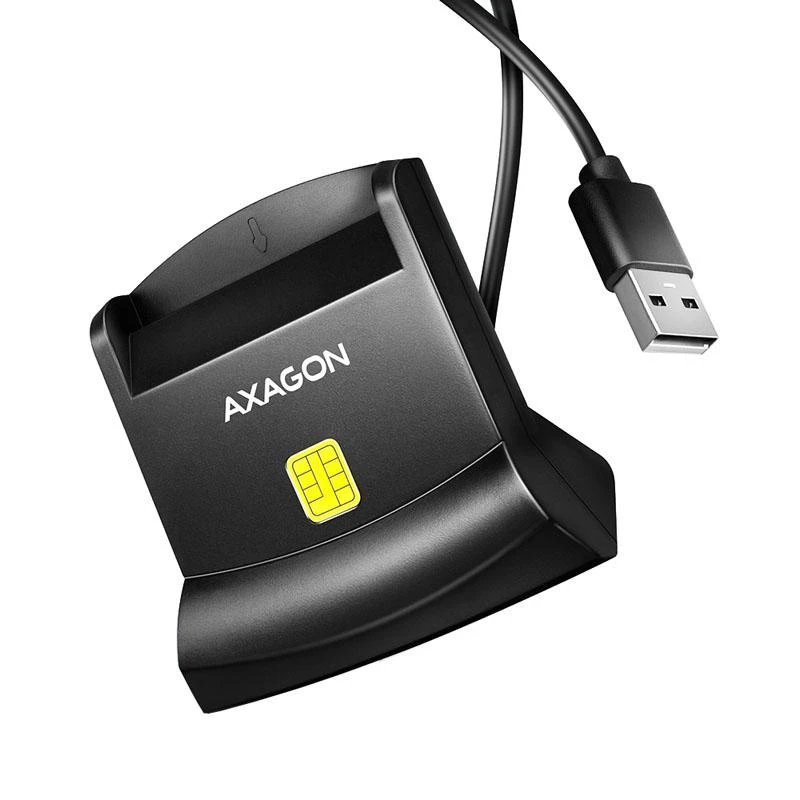 Axagon Smart kortelių skaitytuvas su USB jungtimi