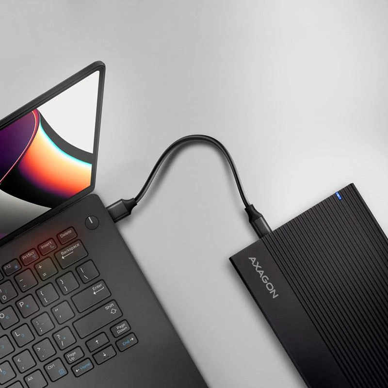 AXAGON rumbuotas aliuminio USB 3.2 Gen 1 – SATA 6G išorinė dėžutė, skirta 3,5" HDD | EE35-GTR