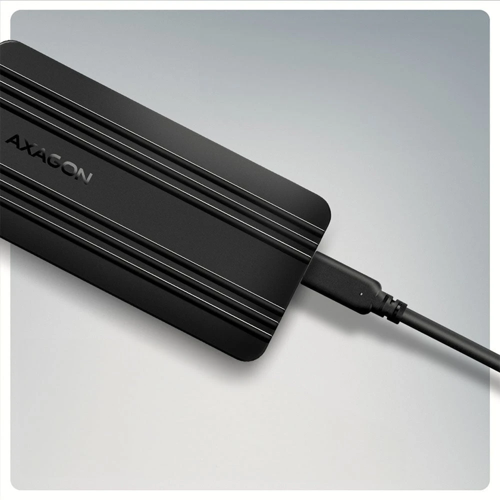 „AXAGON“ USB-C 40 Gbps išorinis korpusas, skirtas M.2 NVMe SSD | EEM2-40G