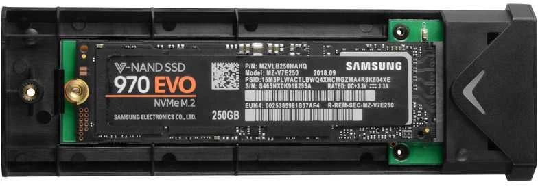 Dėklas SSD diskui Axagon USB-C 3.2 M.2 NVMe