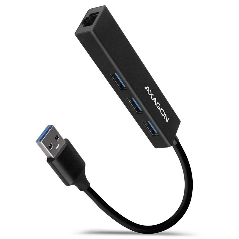 AXAGON SuperSpeed USB-A šakotuvas ir Gigabit LAN | HMA-GL3A