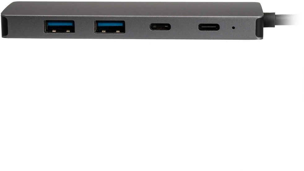 AXAGON HMC-5H60 USB-C 3.2 Gen 1 šakotuvas, 2 x USB-A, 1 x USB-C, 4K 60 Hz HDMI, PD 100 W, 15 cm USB-C laidas