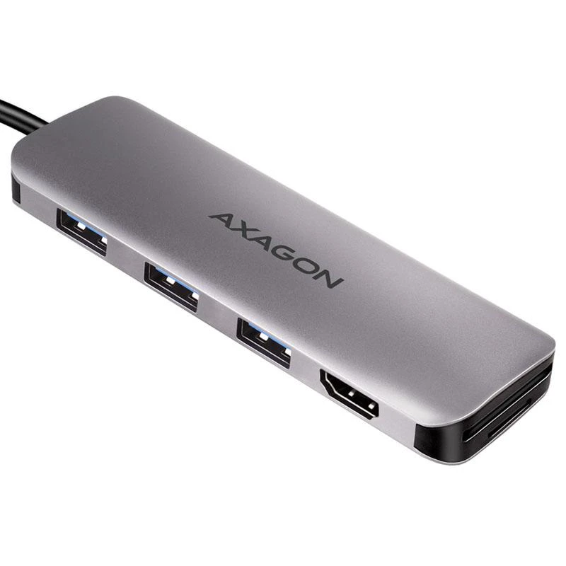 Axagon USB-C daugiafunkcis šakotuvas su HDMI jungtimi