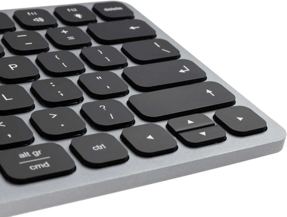AXAGON HMC-KB klaviatūra USB-C 5Gbps su HUB, Micro SD/SD, 3x USB-A, HDMI 4K/60Hz, PD 100W, Garsas, JAV išdėstymas
