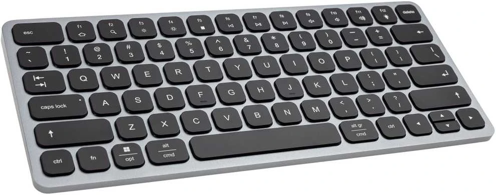 AXAGON HMC-KB klaviatūra USB-C 5Gbps su HUB, Micro SD/SD, 3x USB-A, HDMI 4K/60Hz, PD 100W, Garsas, JAV išdėstymas