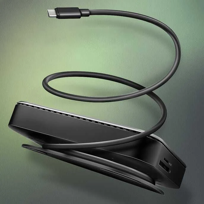 AXAGON HMC-UFO USB 10Gbps šakotuvas, 2x USB-A, USB-C, HDMI 4k/60, RJ-45, M.2, SD/mSD, garso jungtis, PD