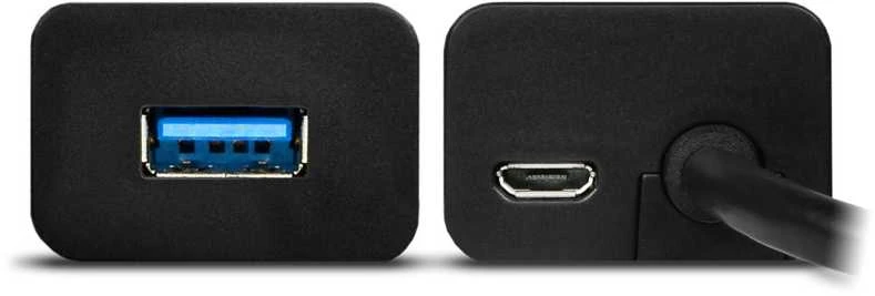 AXAGON HUE-S2BP 4x USB3.0 įkrovimo šakotuvas 1,2 m laidas, MicroUSB įkrovimas, įsk. kintamosios srovės adapteris