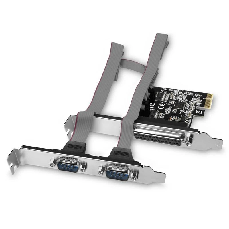 AXAGON PCI-Express kortelė su viena lygiagrečia ir dviem nuosekliosiomis jungtys 250 kbps | PCEA-PSN