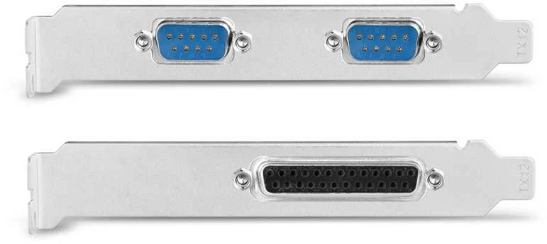 AXAGON PCI-Express kortelė su viena lygiagrečia ir dviem nuosekliosiomis jungtys 250 kbps | PCEA-PSN