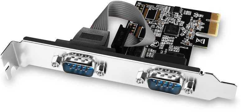 AXAGON PCI-Express kortele su dviem 250 kbps serijos jungtys | PCEA-S2N
