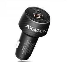 AXAGON automobilinis įkroviklis 48W, USB-A + USB-C, PD3.0/PPS/QC4+/SFC | PWC-PQ48