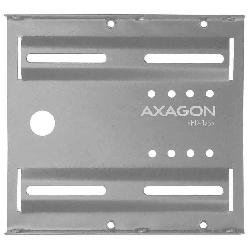 AXAGON Metalinis rėmas, skirtas montuoti vieną 2,5" diską vienoje 3,5" padėtyje | RHD-125S