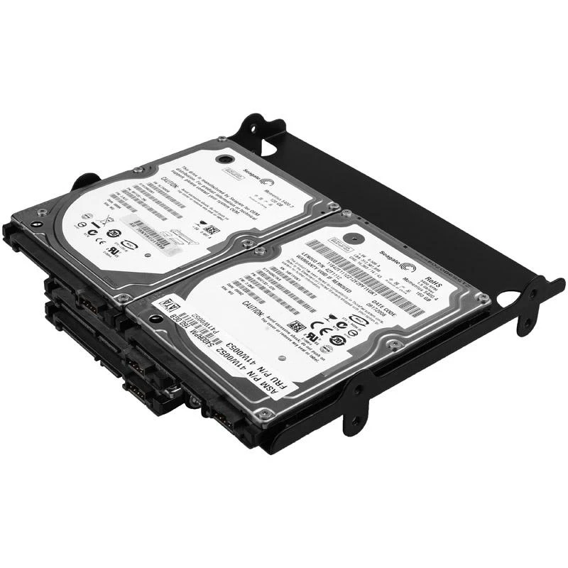 AXAGON Metalinis rėmas keturiems 2,5" diskams arba dviem 2,5" diskams ir vienam 3,5" diskui montuoti 5,25" padėtyje | RHD-435