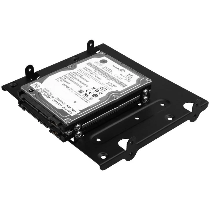 AXAGON Metalinis rėmas keturiems 2,5" diskams arba dviem 2,5" diskams ir vienam 3,5" diskui montuoti 5,25" padėtyje | RHD-435