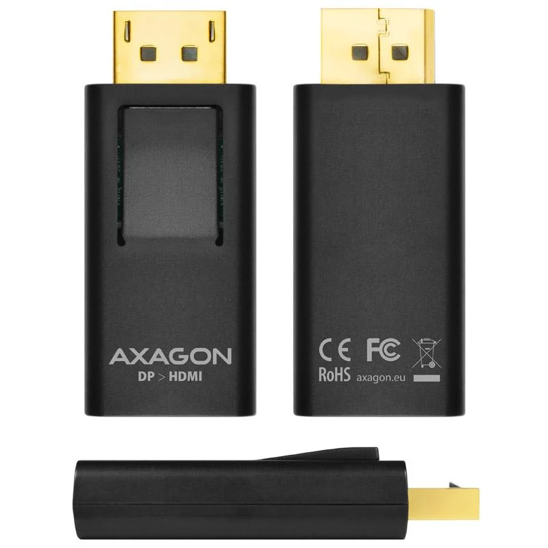 AXAGON RVD-HI, DisplayPort -> HDMI mažinimas / mini adapteris, FullHD