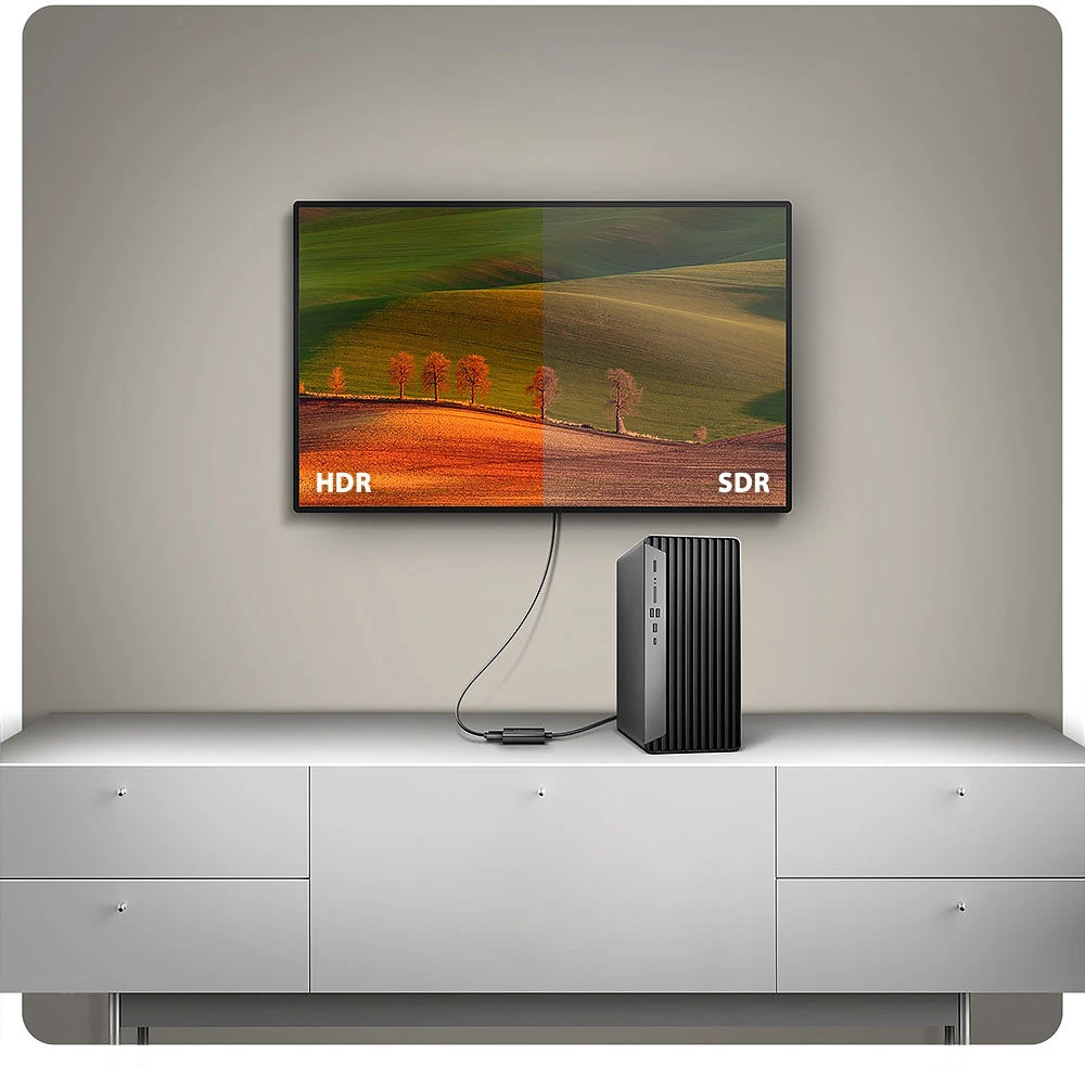 AXAGON RVD-HI20N DisplayPort - HDMI 2.0 adapteris 4K/60Hz