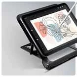 AXAGON STND-LAB Nešiojamas kompiuteris Stand, height-adjustable, foldable, aliuminio – juodas