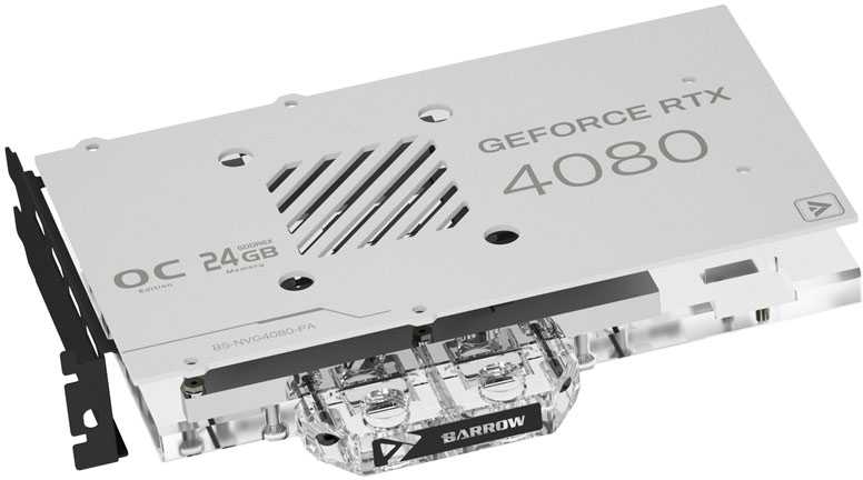 Barrow Barrow LRC2.0 RTX 4080 FE Aurora RGB - akrilinė