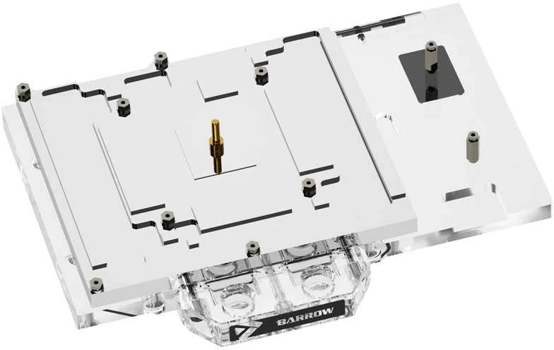 Barrow RTX 4090 blokas su skaidriu akrilo korpusu