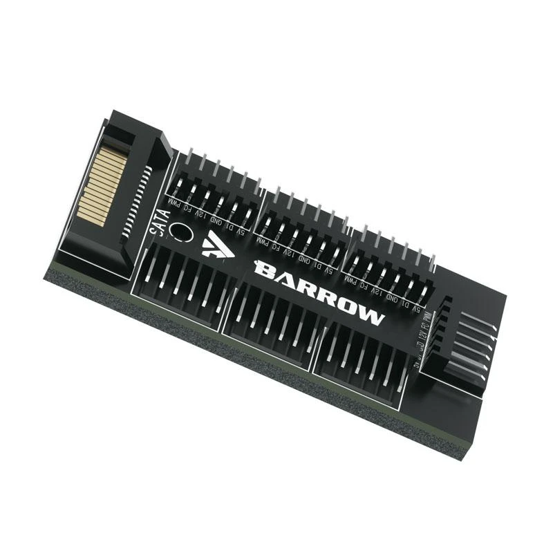 Barrow RGB ir PWM šakotuvo plokštė