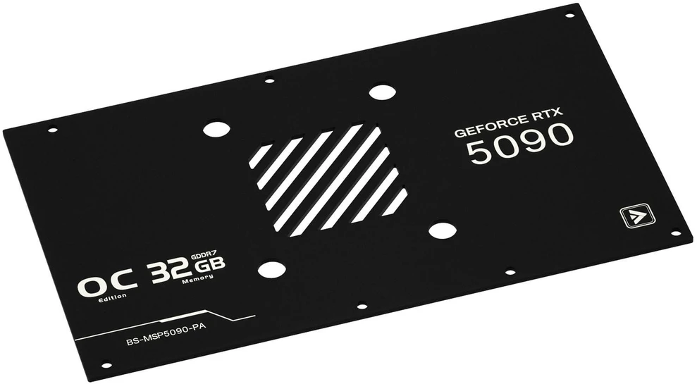 Barrow MSI Suprim 5090 GPU Vanduo Block – Juodas