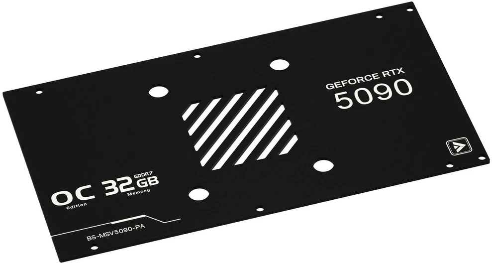 Barrow MSI Ventus 5090 GPU vandens blokas – juodas