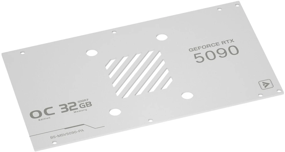 Barrow MSI Ventus 5090 GPU Vanduo Block – Baltas