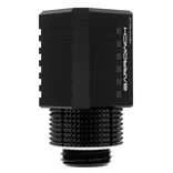 Barrow 90 laipsnių kampinis adapteris, juodas