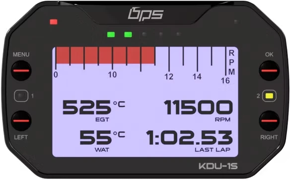 „Base Performance Simulators“ „Base Performance KDU-1S“ LCD ekranas, lietimui jautrus, RGB – juodas, 4,3 colio