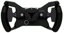 „Base Performance Simulators FW1 Formula Wheel Simracing“ vairas, RGB – juodas/karboninis
