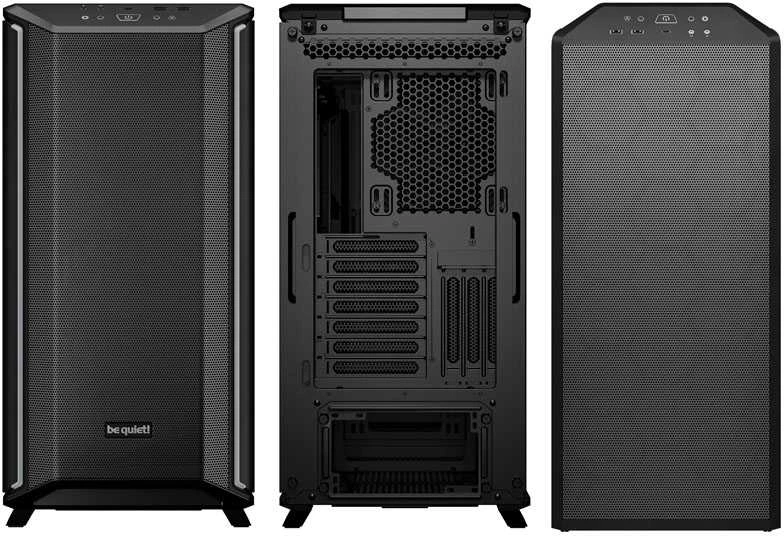 Kompiuterio Korpusas - be quiet! Dark Base 701 Midi Tower Tempered Glass Juodas