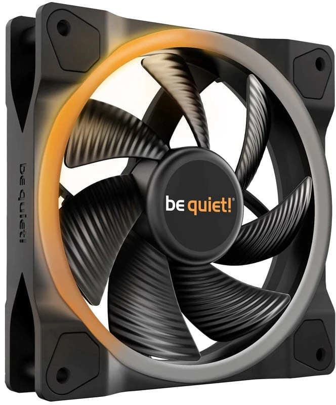 Be Quiet! Wings tyliai! ŠVIESOS SPARNAI 120 mm PWM didelio greičio