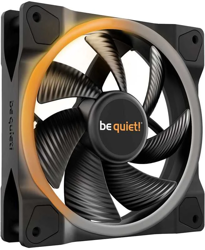 Be Quiet! Wings tyliai! ŠVIESOS SPARNAI 120 mm PWM didelio greičio