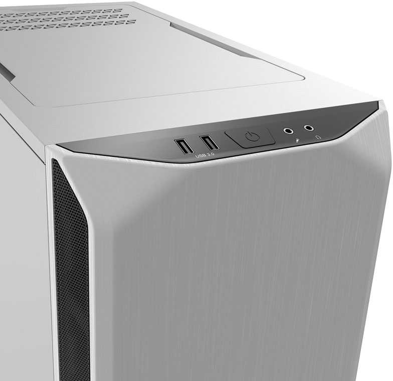 DARBUOTI! BG035 Be Quiet! Pure Base 500, baltas, ATX, M-ATX, mini-ITX dėklas
