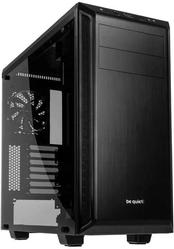 BE QUIET PURE BASE 600 Langas Juodas Midi bokštas su apžvalgos langu