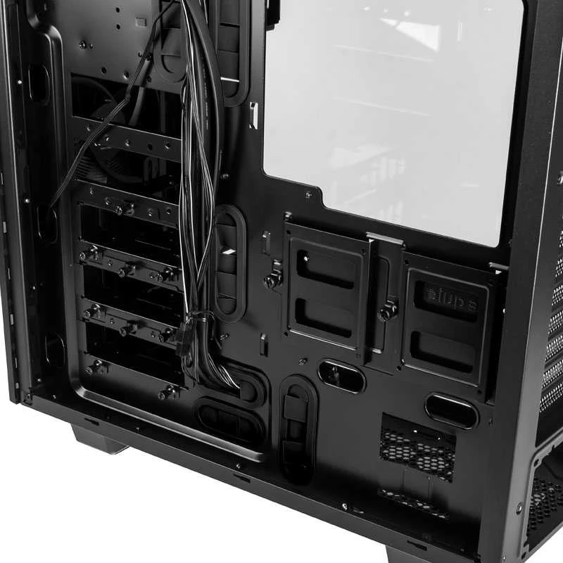 BE QUIET PURE BASE 600 Langas Juodas Midi bokštas su apžvalgos langu