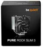 „Be Quiet! Pure Rock Slim 3“ procesoriaus aušintuvas, 130 W TDP, Ø 100 mm, juodas