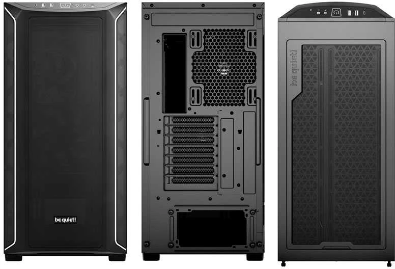 LISTAN BE QUIET Shadow Base 800 DX Case Juodas (P)