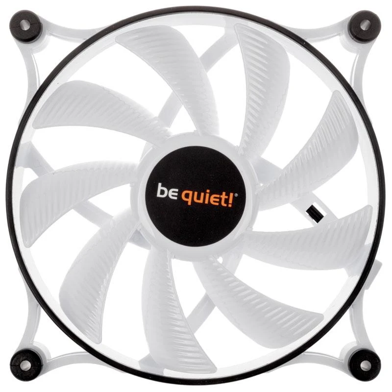 LISTAN BE QUIET Shadow Wings 2 Baltas 140mm PWM